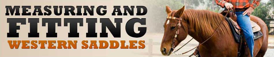 Measuring and fitting western saddles