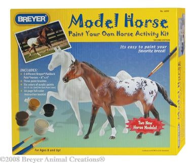 Paint Your Own Horse Activity KitBk/Wh