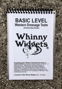 Whinny Widgets 2015 Western Dressage Test Book - Basic Level