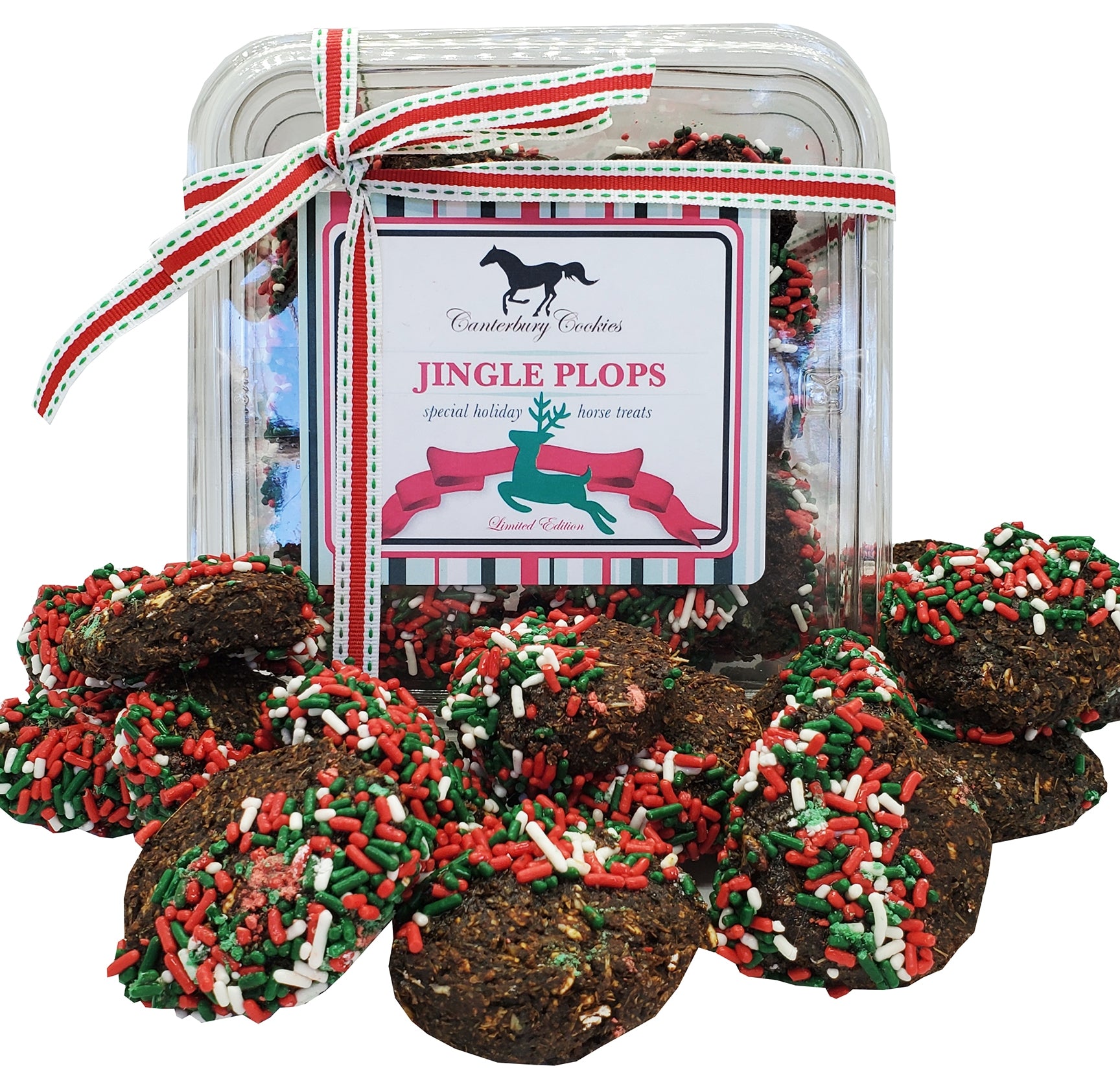 Canterbury Cookies Jingle Horse Treat Plops 24oz