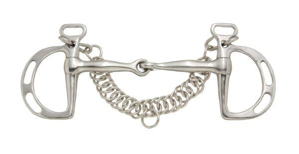 SS Lightweight Slotted Kimberwick Bit 5