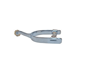 Metalab Ladies Stainless Steel Roping Spur Brn