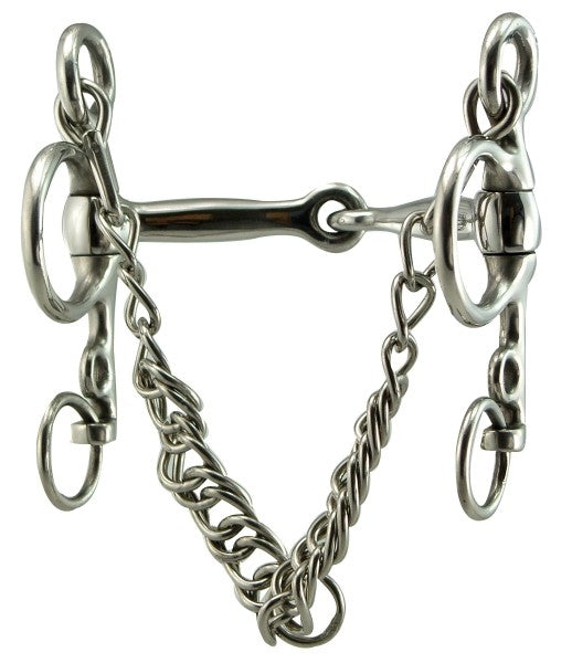 Coronet Tom Thumb Pelham Jointed Mouth Bit 5.25