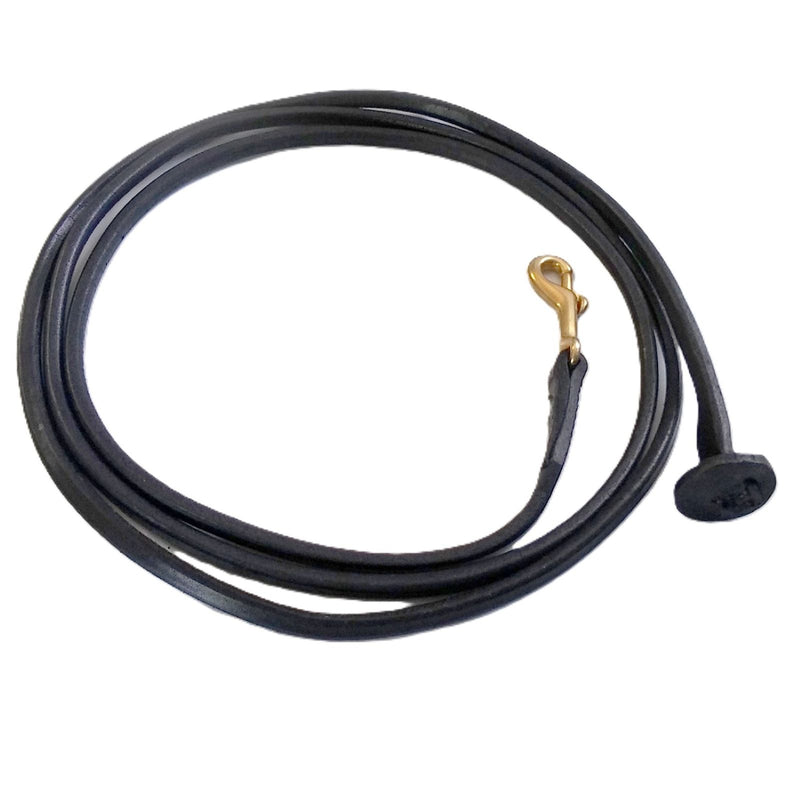 Miller Harness Rolled Leather Lead Snap
