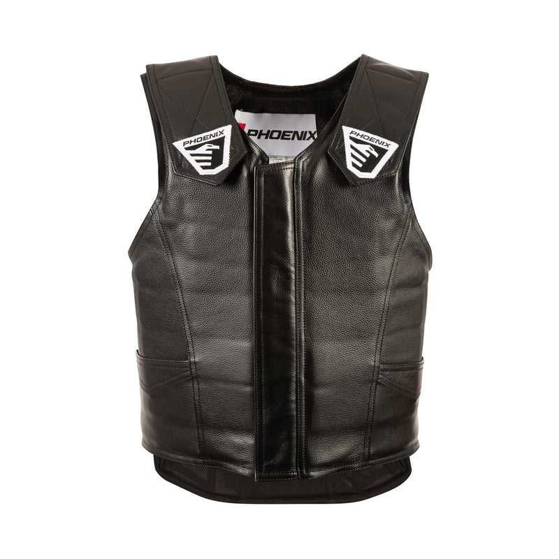 Phoenix Pro-Max Leather Protective Rodeo Vest