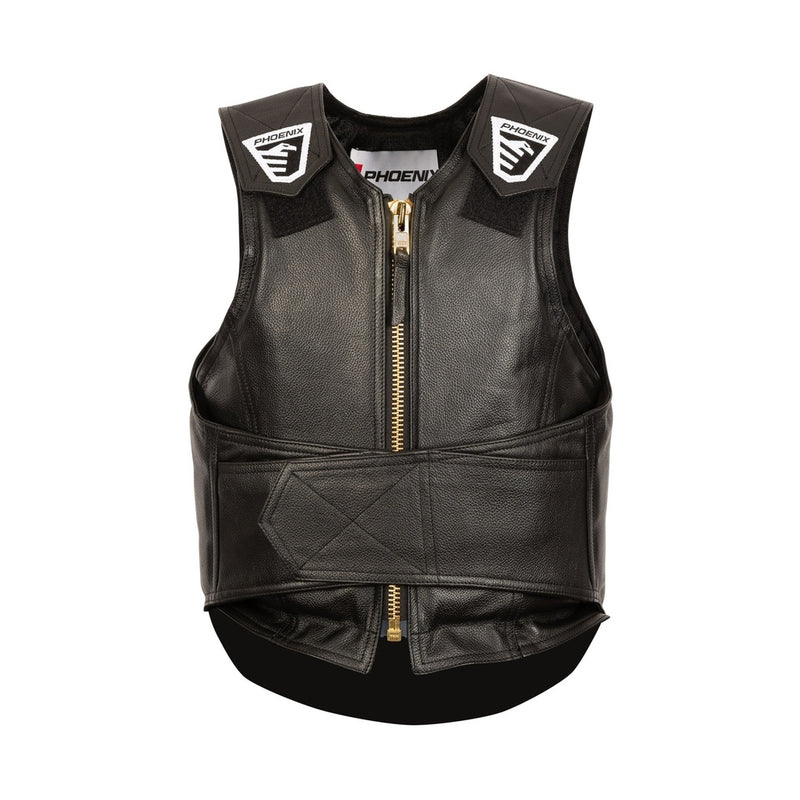 Phoenix Rough Rider Leather Protective Rodeo Vest