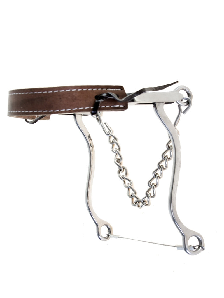 Hackamore/Flat Leather