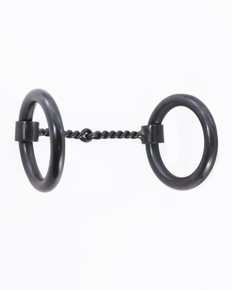 Twisted Wire Snaffle Mouth Bit
