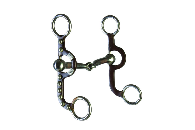 Snaffle Mouth with Copper Inlay Bit