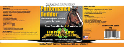 Finish Line Performance Builder