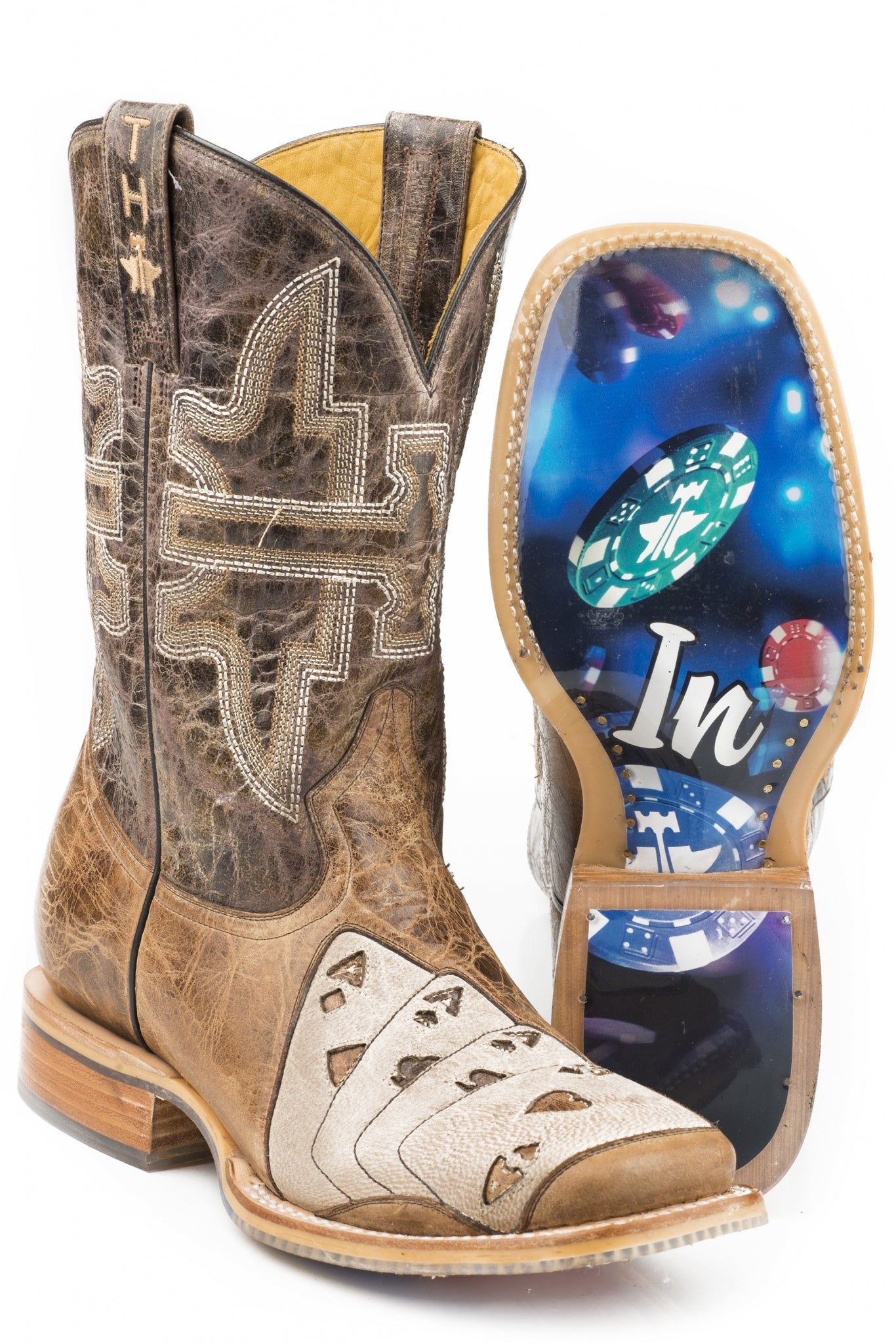Tin Haul Mens High Roller Boots