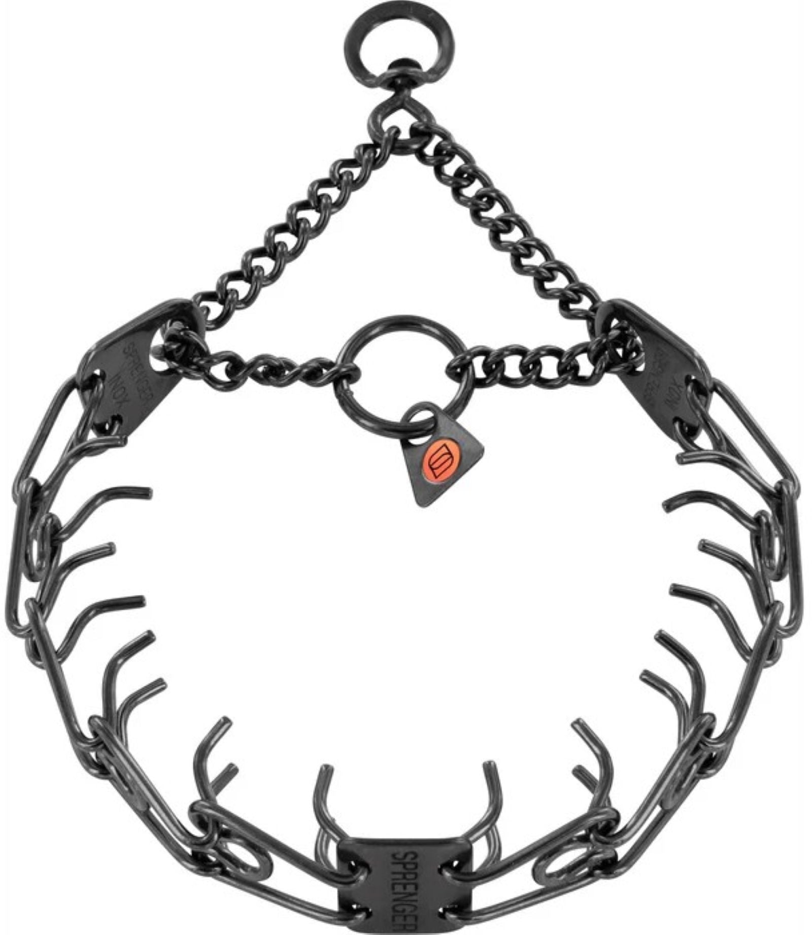 Herm Sprenger Ultra-Plus Black Dog Prong Collar