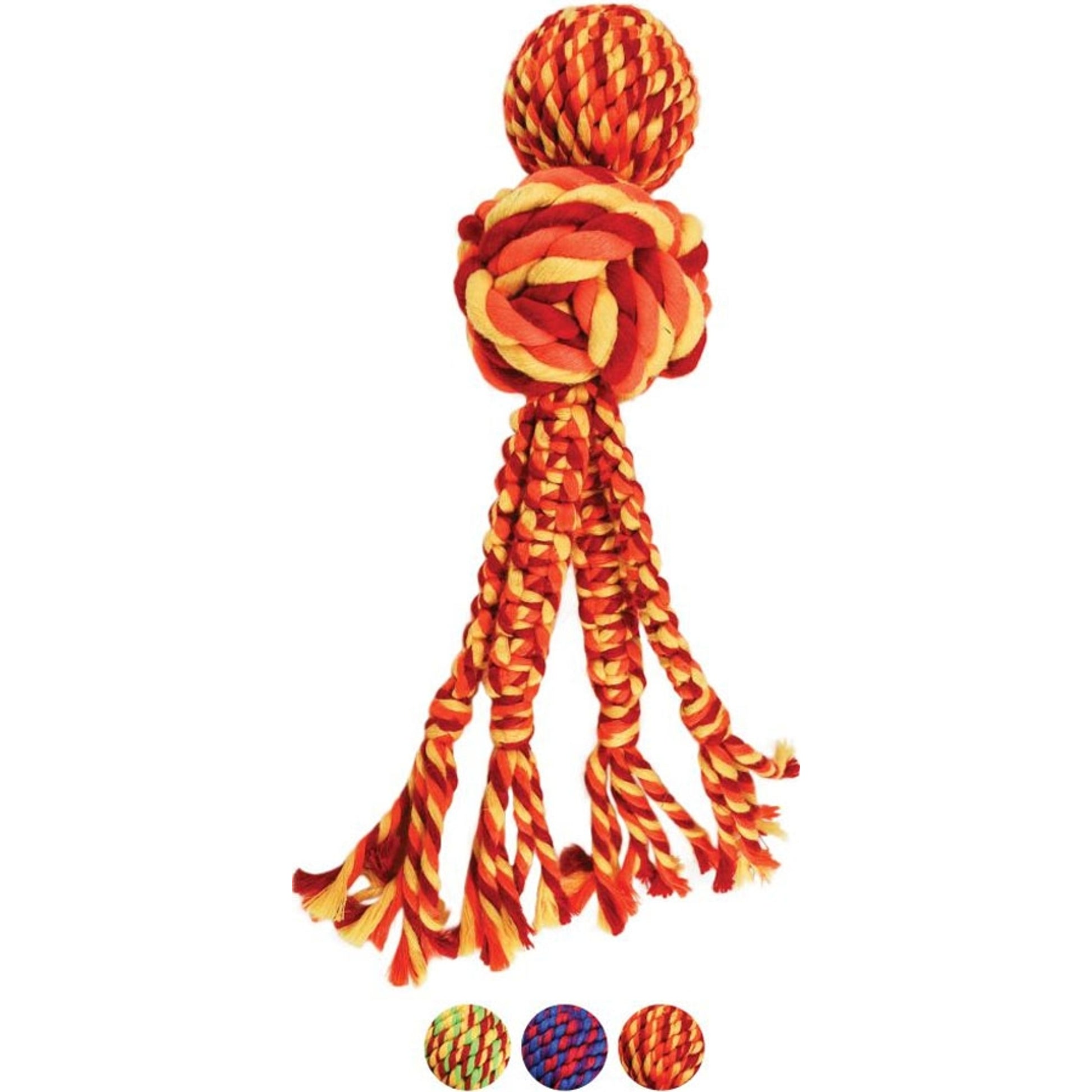 KONG Wubba Weaves with Rope