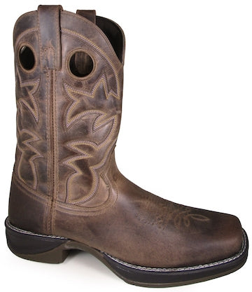 Smoky Mountain Mens Benton Leather Western Boots