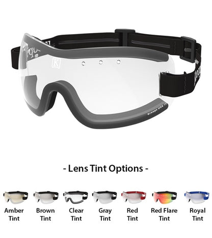Kroops 13-Five Goggles One Size Gray Tint/Black