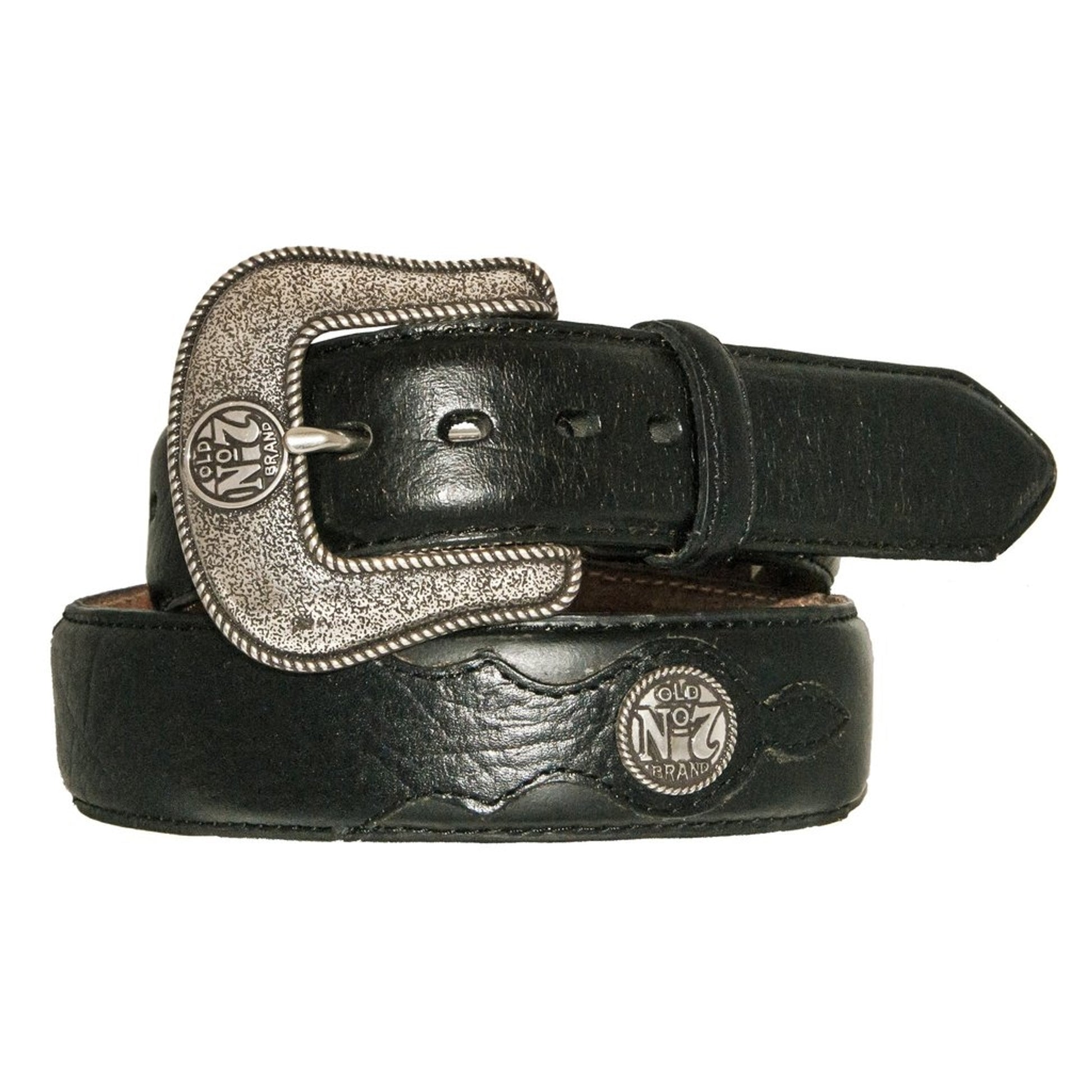 Jack Daniels Old No.7 Western Belt with Conchos