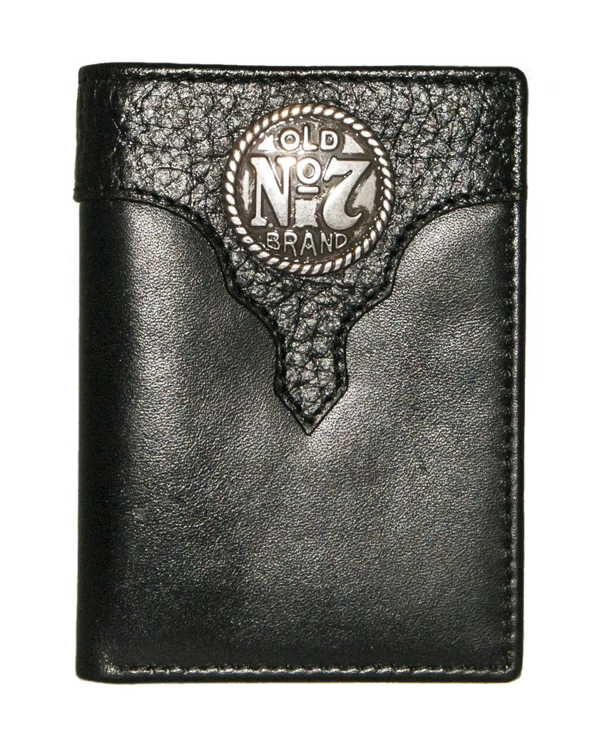 Jack Daniel's Mens Old No.7 Collection Trifold Wallet