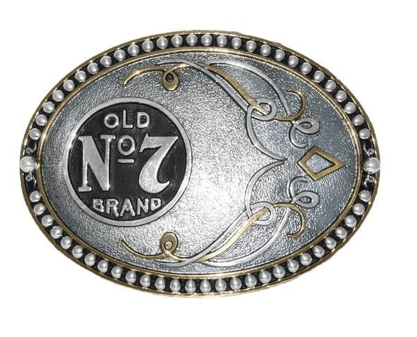 Jack Daniels Swing Bug Logo Buckle
