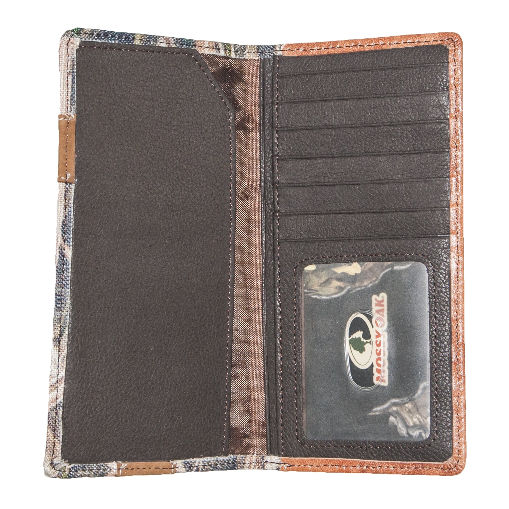 Mossy Oak Studded Cross Rodeo Wallet