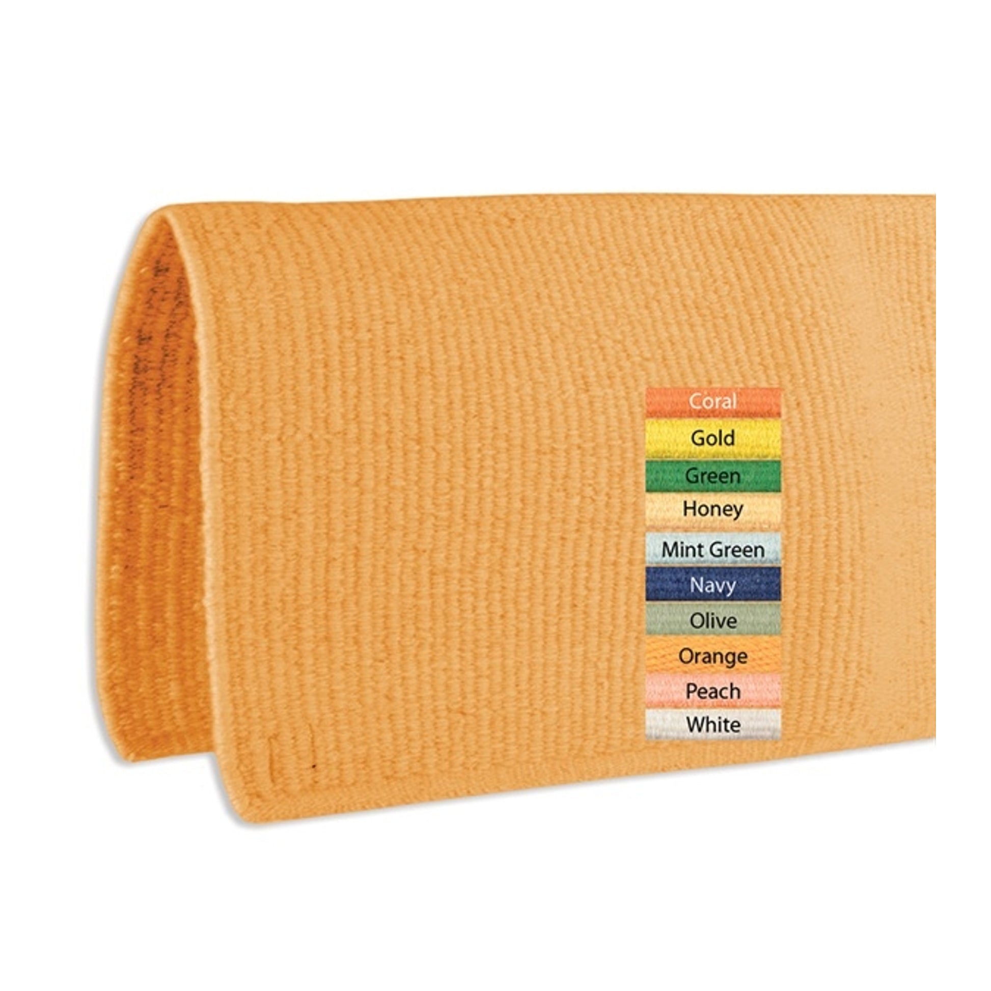 Jacks Wool Show Blanket 34" X 36" Gold
