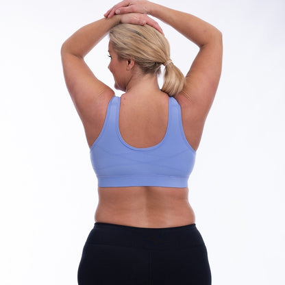 ENELL Lite Low Impact Equestrian Sports Bra Ecru 2