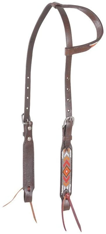 Cashel Beaded Slip Ear Headstall
