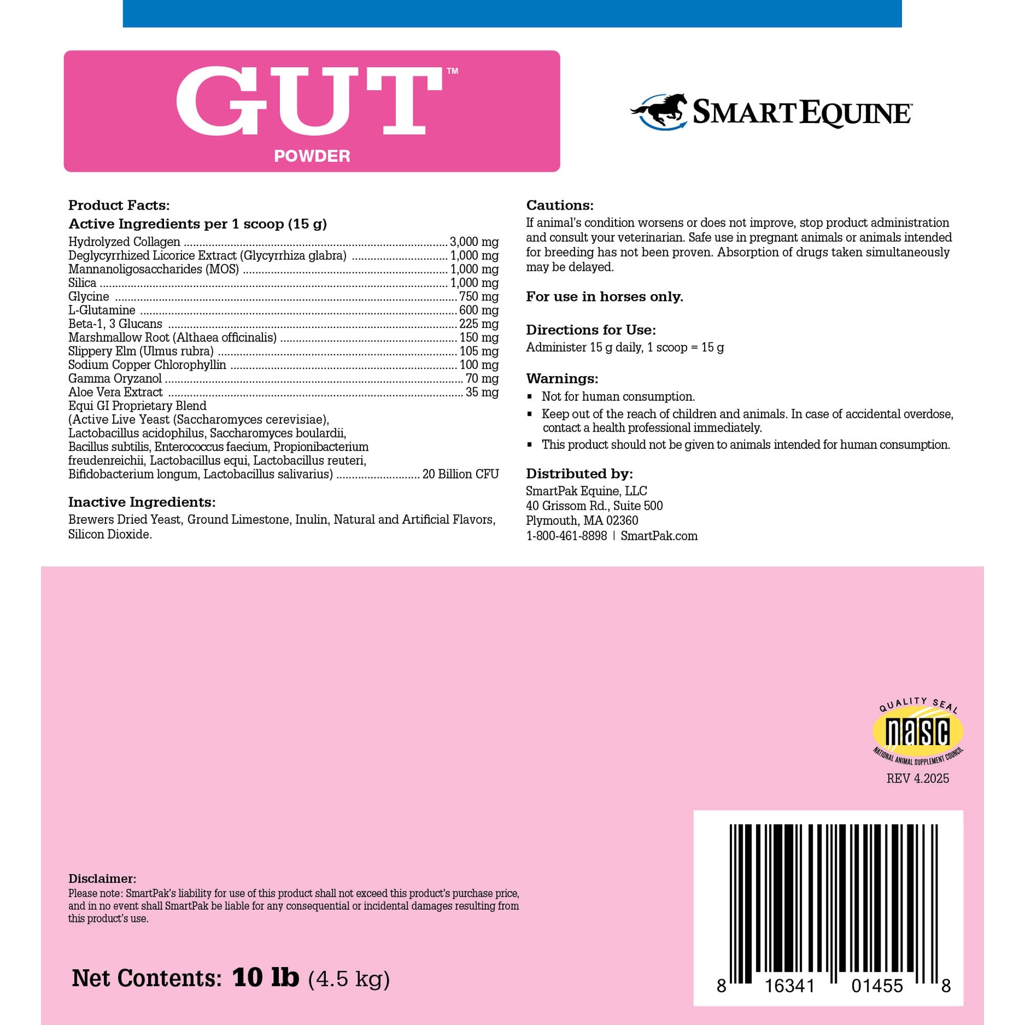 SmartEquine GUT Powder