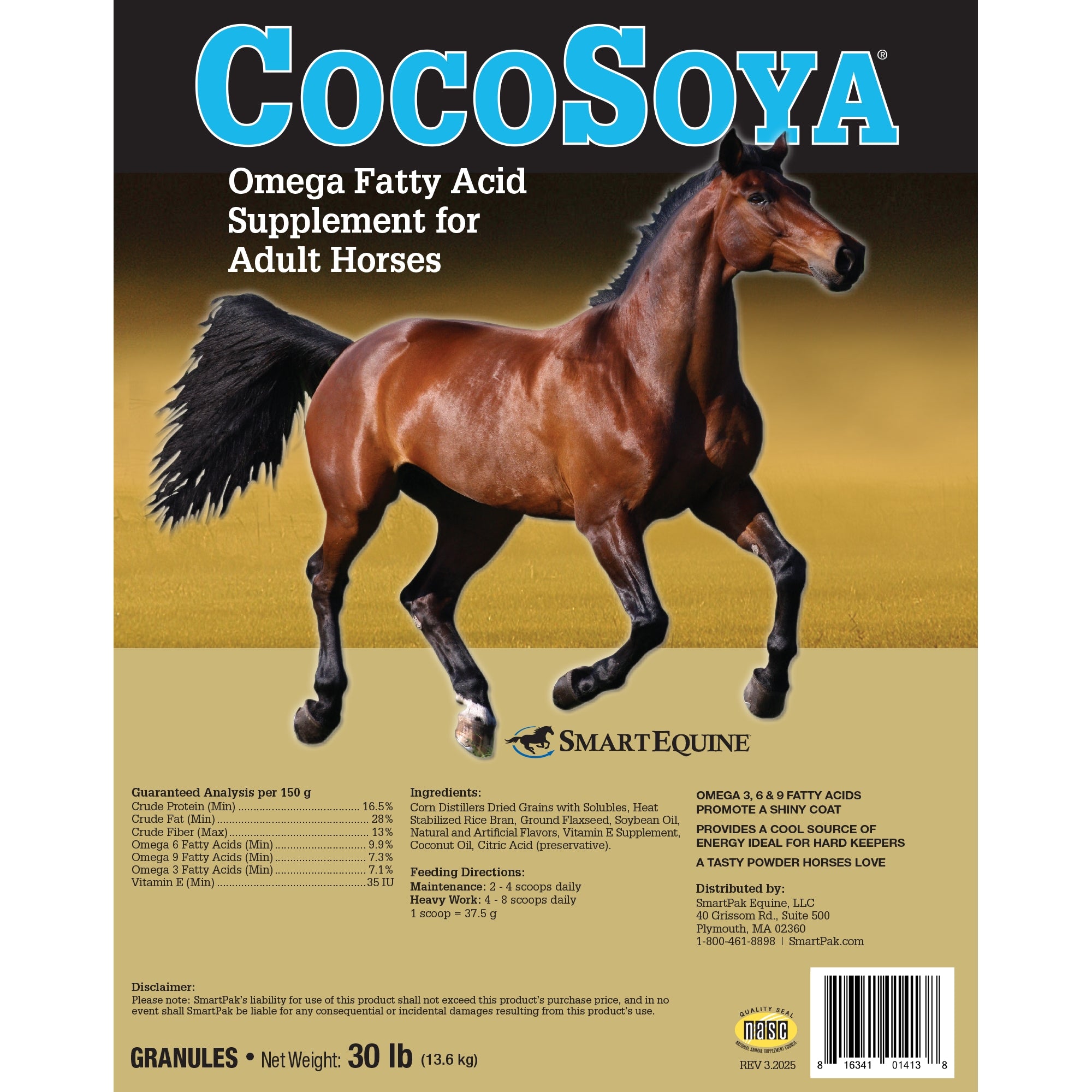 SmartEquine CocoOmega Granular