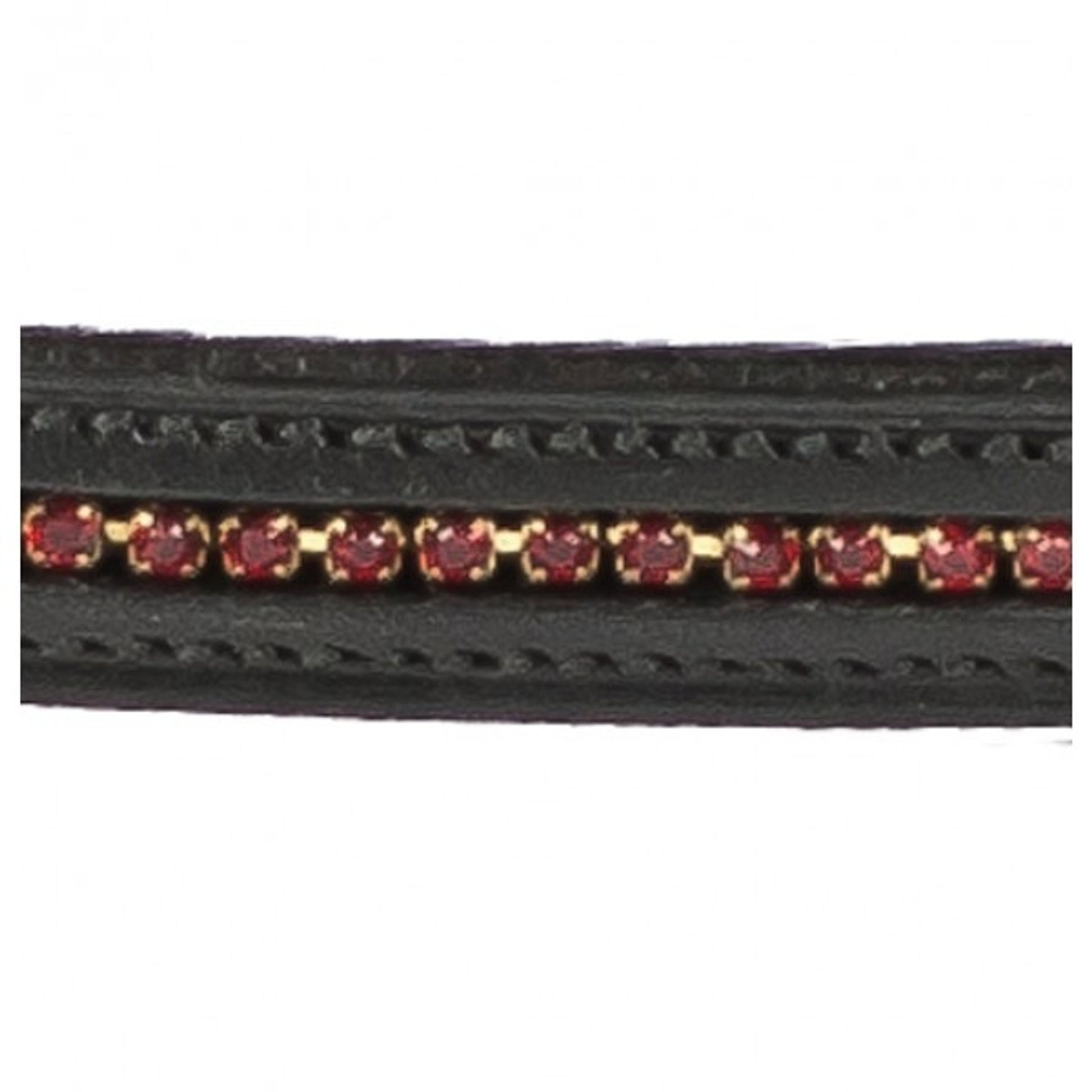 HK Aristocrat Two-Tone Browband- 1/2 Inch Wide