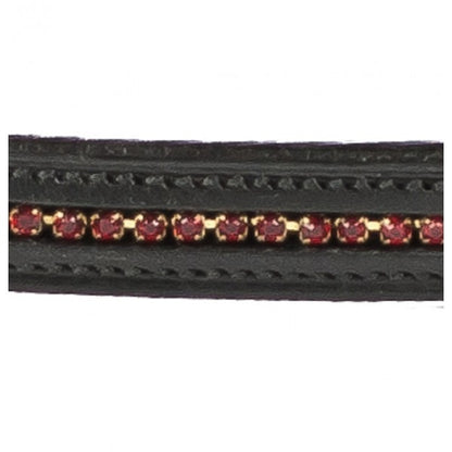 HK Aristocrat Two-Tone Browband- 1/2 Inch Wide