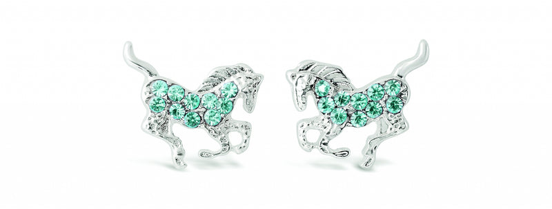 Kelley Kids Galloping Horse Earrings