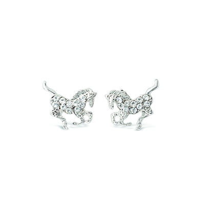 Kelley Kids Galloping Horse Earrings