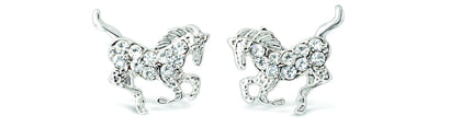 Kelley Kids Galloping Horse Earrings