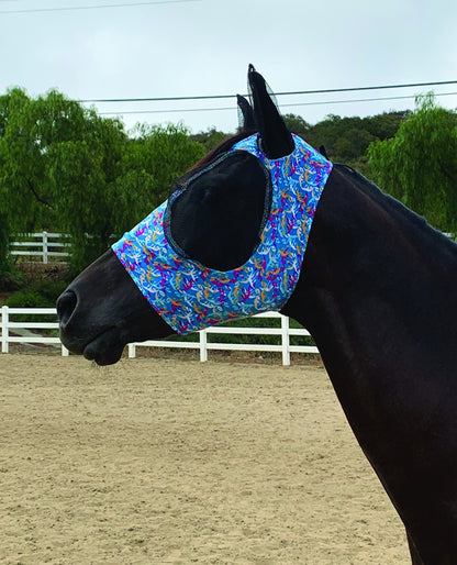 Professionals Choice Comfort Fit Lycra Fly Mask Po