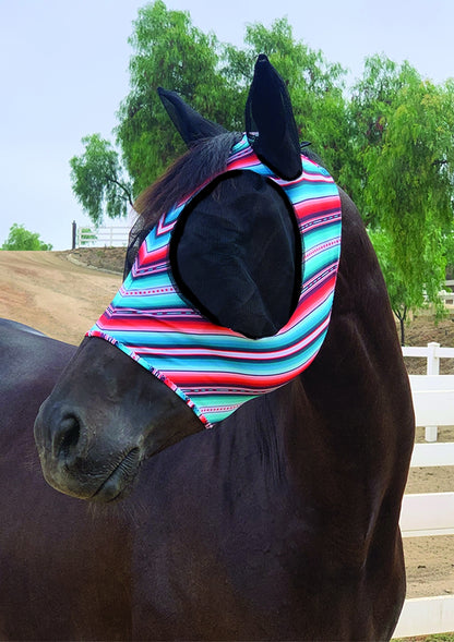 Professionals Choice Comfort Fit Lycra Fly Mask Po