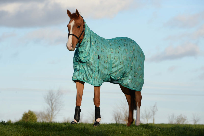Saxon Mesh Gusset Combo Neck Fly Sheet
