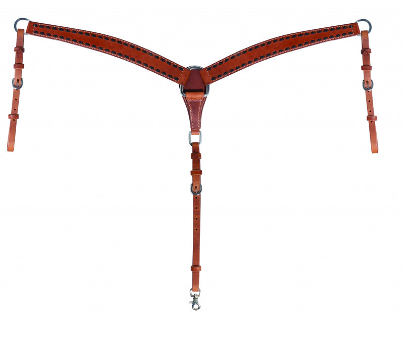 Professionals Choice Buckstitched Breast Collar