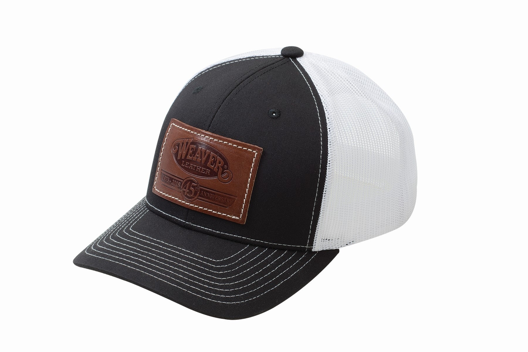 Weaver Leather Capwith Engraved Leather Patch