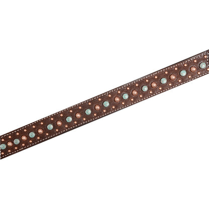 Martin Saddlery Embossed Floral Dots 3/8" Breast Collar