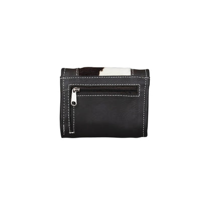 American West Ladies Hair-On Small Tri-Fold Wallet