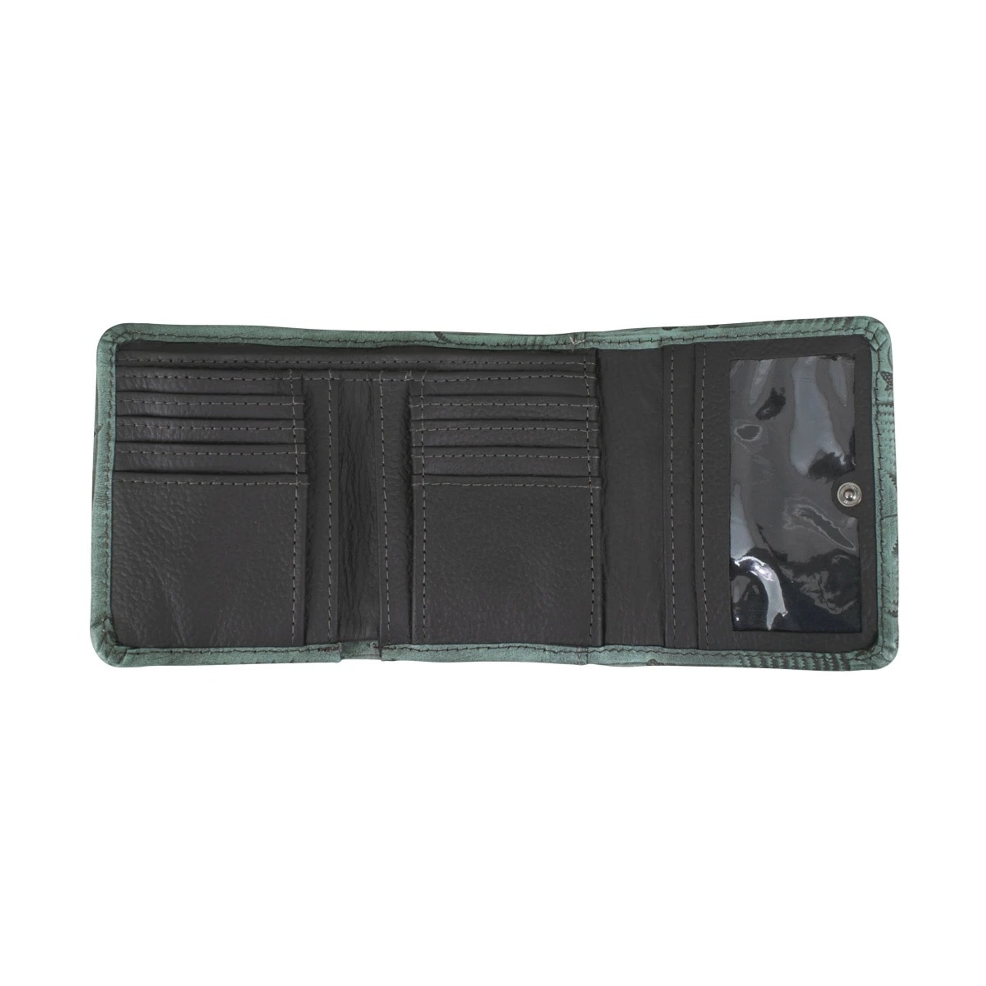 American West Ladies Hair-On Small Tri-Fold Wallet