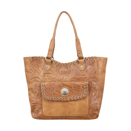 American West Harvest Moon Collection Large Conceal Carry Zip Top Tote