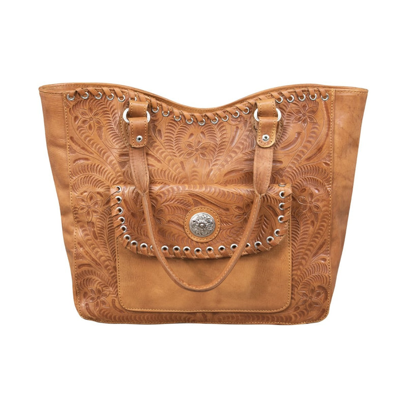American West Harvest Moon Collection Large Conceal Carry Zip Top Tote
