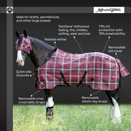 Kensington 73% UV Draft Protective Fly Sheet