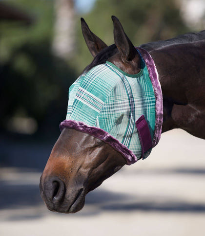 Kensington Fly Mask with Fleece Trim