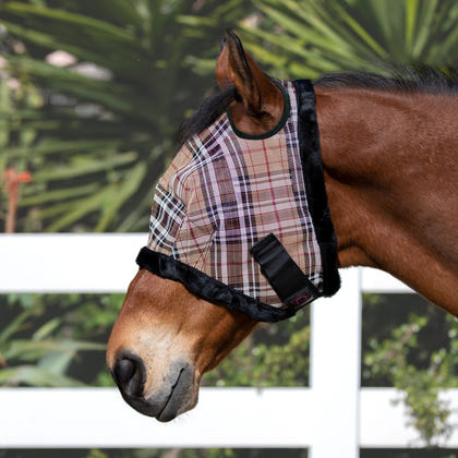 Kensington Fly Mask with Fleece Trim