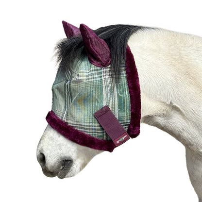 Kensington Miniature Signature Fly Mask with Plush Fl