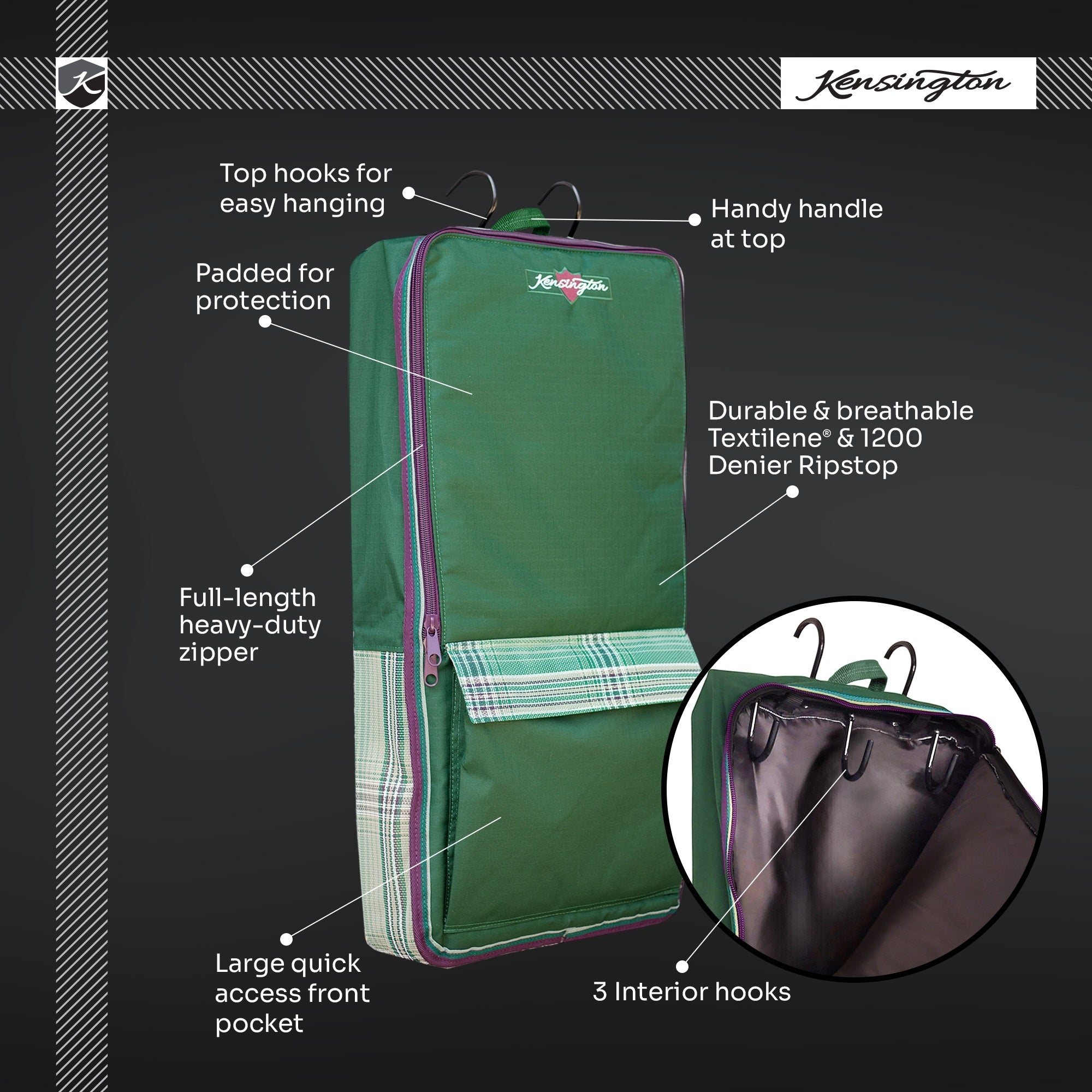 Kensington Deluxe Halter Bridle Bag