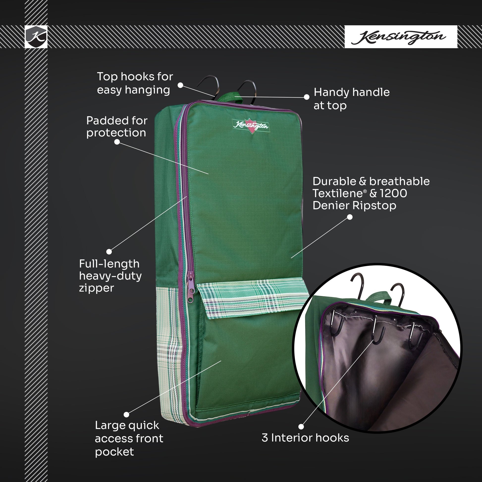 Kensington Deluxe Halter Bridle Bag