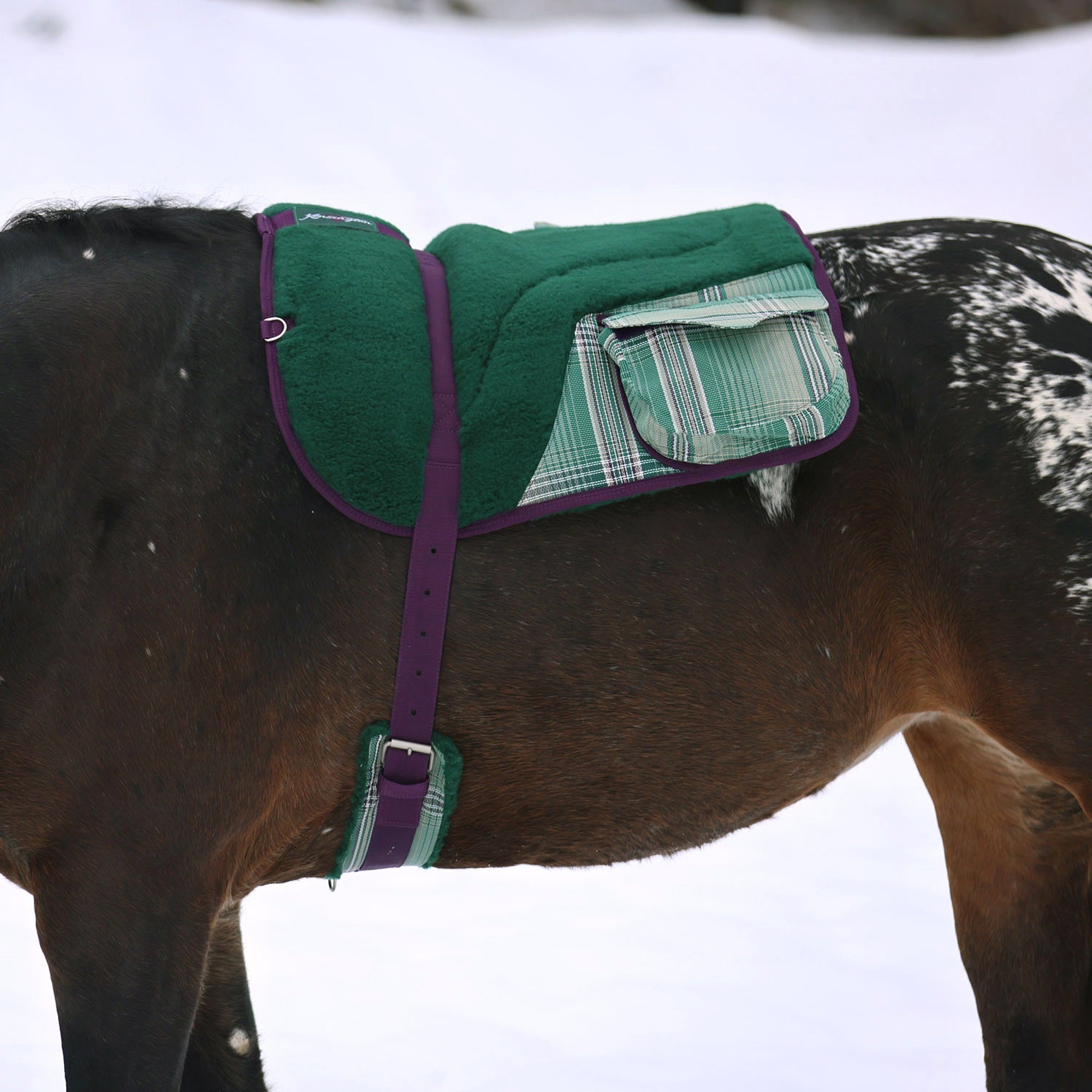 Kensington Fleece Bareback Pad with Pockets